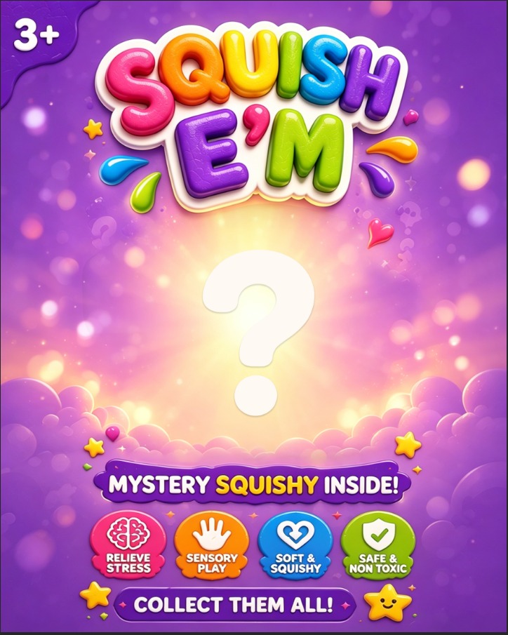 Unboxing a mystery Squish E'm