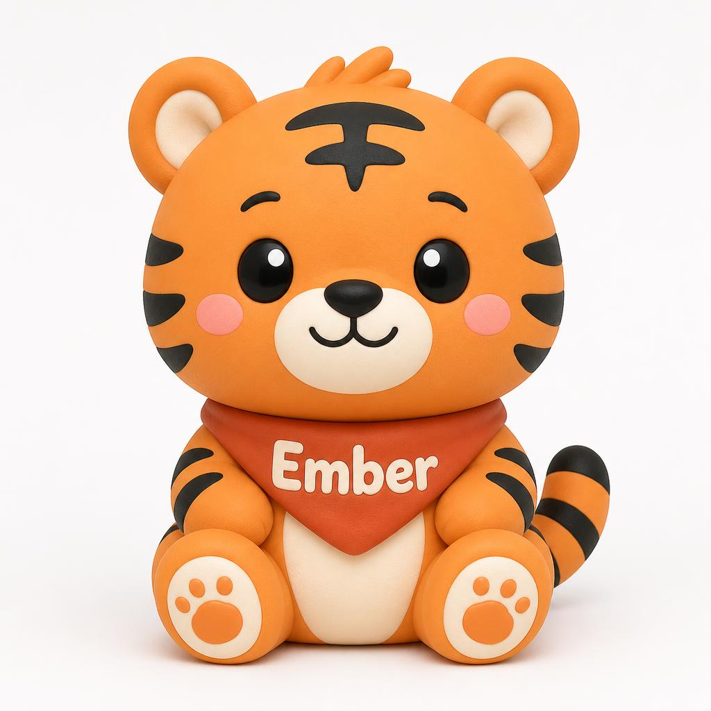 Ember squishy toy