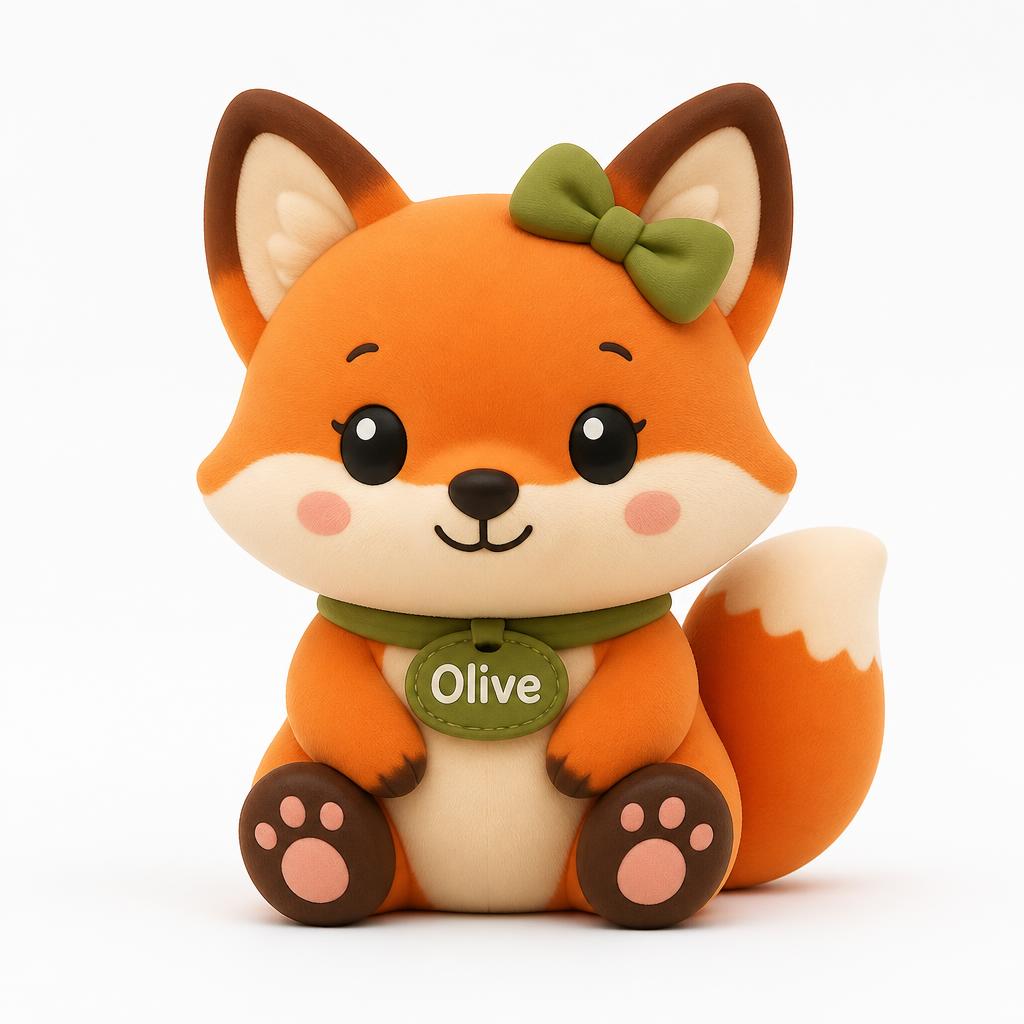 Olive squishy toy